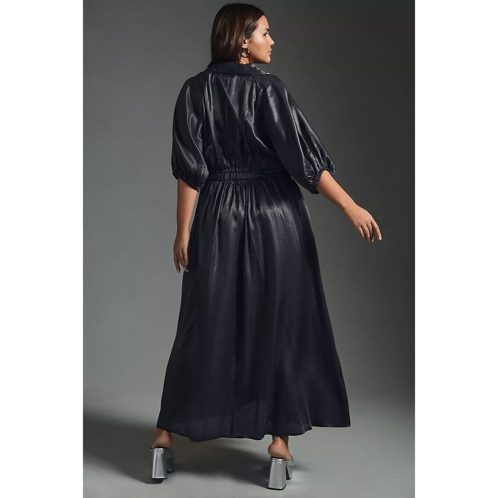 Anthropolgie x Samant Chauhan Utility Shirt Dress Size 1XL - Picture 8 of 15